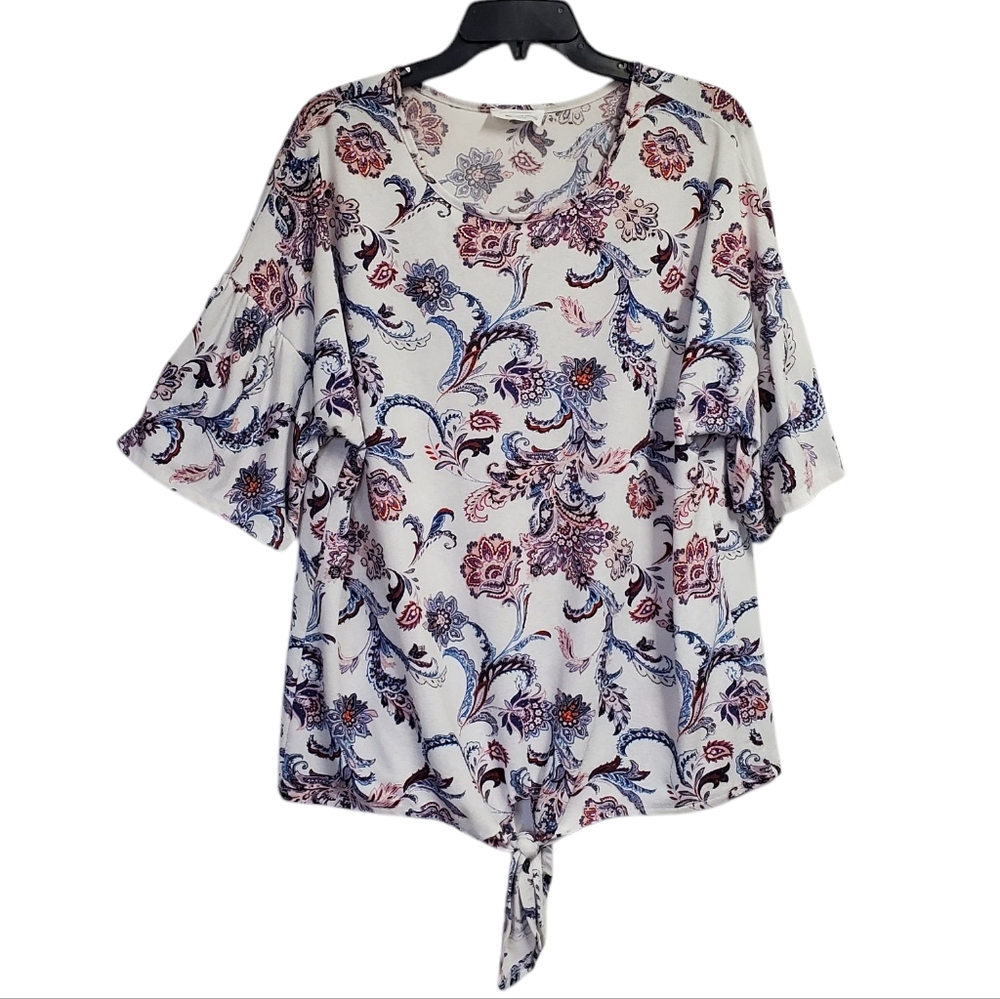 Exclusive One Women's Top Floral Print Size XL